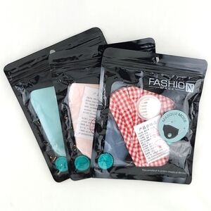 New Sealed Fashion Mask  3 Face Masks 100% Cotton Safety Class B